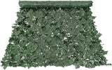 VEVOR Artificial Ivy Privacy Fence Screen, 39 x 98 in Faux Ivy Vine Leaf Hedges Fence, Greenery Privacy Fence with Strengthened Joint, Green Wall Decoration for Outdoor Garden, Yard, Balcony