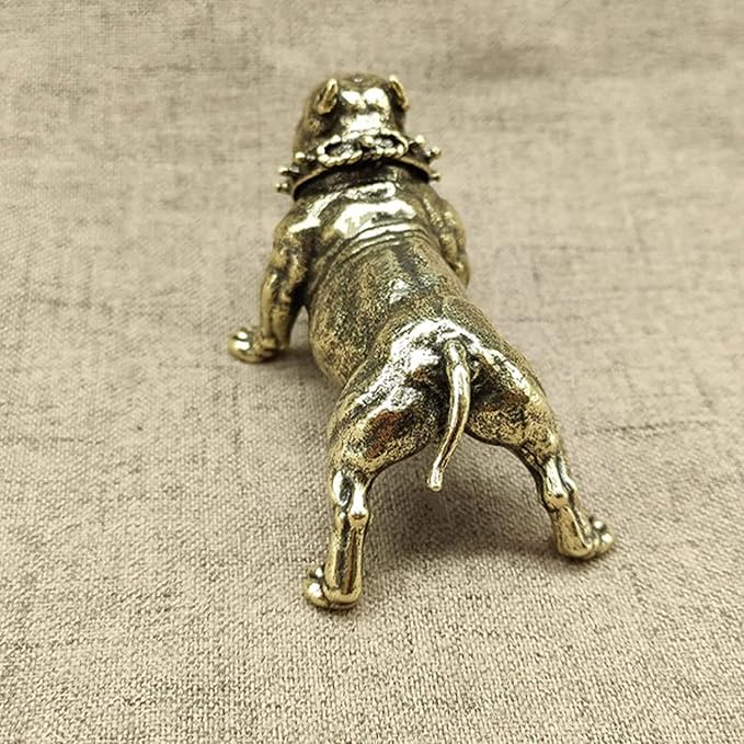 Garden Ornaments Decor Statue Outdoor,Art Statue Ornament Home Decoration, Sculpture Decor Garden Sculptures & s Pure Copper French Bulldog Desk Ornament Decoration Crafts Accessories Metal