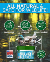 Pond Clarity Solution | Fish Pond Clarity Solution | Sludge Dissolver for Fish Pond 50 Tablets