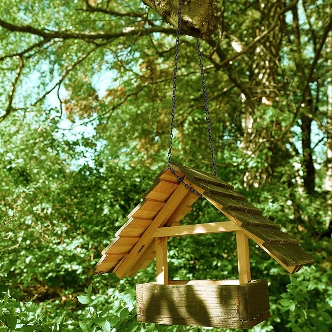 EBOOT 2 Pcs Hanging Chain for Bird Feeders, Planters, Lanterns and Ornaments (35 Inch,Black)