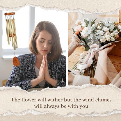 Aurahouse Christian Gifts for Women Men, Bible Verse Wind Chimes, Religious Christian, Baptism Gift, Inspirational Spiritual Gift for Women Mom Sister Friends Coworkers