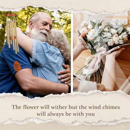 Gifts for Husband, Husband Wind Chimes, Best Gift for Husband, Birthday Gift for Husband from Wife, Love Reminder Gifts for Birthday Wedding Anniversary Father‘s Day Christmas