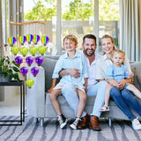 Color Leave Glass Wind Chimes for Outside, Hanging Handcrafted Suncatcher Windchimes Coastal for Women Gift, Sea Glass Art Wind Chimes for Outdoor Garden Home Housewarming Holiday Decoration