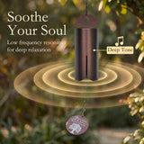 Wind Chimes for Outside Deep Tone - 27" Heroic Windbell,Memorial Windchimes Outdoors Hanging Decor for Patio Yard Porch Garden,Large Wind Chime Home Decoration,Sympathy Windchime Gifts for Women