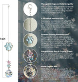 Dog Memorial Suncatcher, Loss of Dog Sympathy Gift, Thoughtful Pet Remembrance Bereavement Gifts