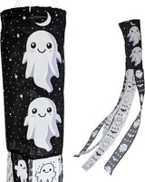 Madrona Brands Halloween Ghost Fall Windsock | Durable Outdoor Hanging Wind Sock Decoration | Yard, Porch, Lawn | 48 Inch