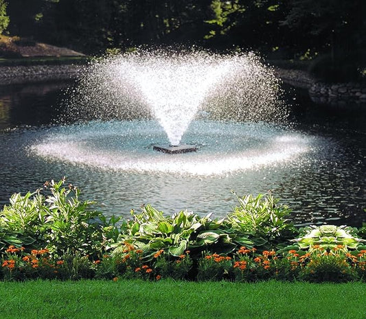 Scott Aerator DA-20 Display Pond Aerator - 1 Horse Power 230V 70ft Cord | Aerating Pond Fountain | Pond Aerator Pump for Small Ponds | Pond Aeration Systems | Made in USA