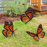 Animal Silhouette Sculptures - Acrylic Yard Art Decor Stakes，Cute Realistic Garden Ornaments for Backyard, Patio, Roof Décor, (B)