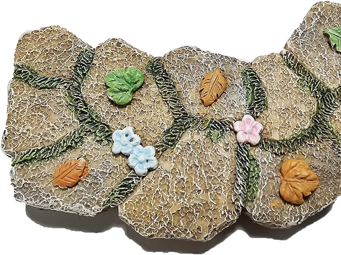 Fairy Garden Walkway Path, Fairy Garden Pathway, Fairy Garden Accessories, Stone Path, Dollhouse Road Way, Micro Miniature Path Road for Fairy Garden, Enchanted Garden Path