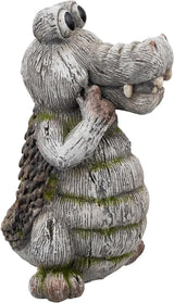 Northlight Sassy Crocodile Outdoor Garden Statue - 13.25"
