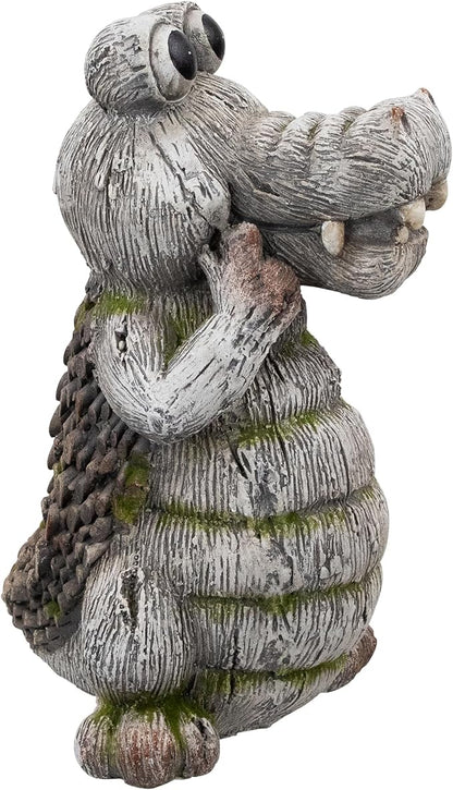 Northlight Sassy Crocodile Outdoor Garden Statue - 13.25"
