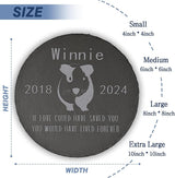 Guinea Pig Memorial Stone Guinea Pig Garden Statue - Guinea Pig Memorial Gifts - Guinea Pig Tombstone - Guinea Pig Loss Gift - Loss of Pet Guinea Pig - Round