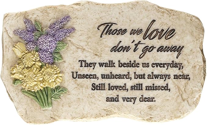 Dicksons Those We Love Garden Stone 8 Inch Resin Garden Stone