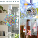 Wind Spinner Motor with Remote Controller,Mobile Battery Operated Motor Hanging Display Motor for Hanging Christmas Ornament Rotating Mirror Ball Baby Crib Wind Chimes Spiral -10 RPM