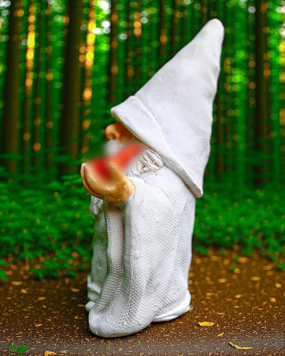 Leverse Funny Gnomes, 5.9in Pipe Naughty Gnomes Garden Statue Decor for Home Outdoor Patio Lawn Yard Halloween Christmas Housewarming Easter Gift
