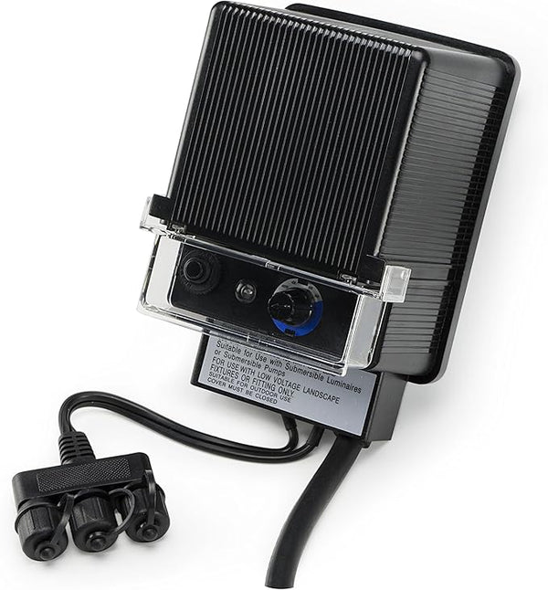 Aquascape Light Transformer with Photocell Sensor 1002 for Pond Water Feature Landscape Garden, 12 Volt