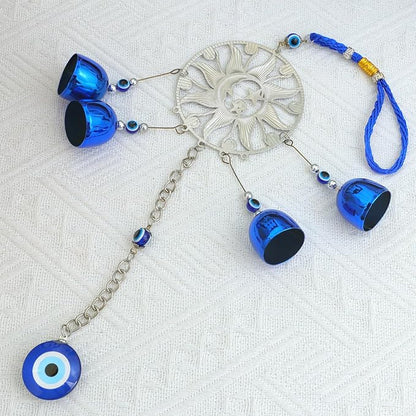 BWINKA Unique Wind Chimes for Outdoor Garden Home Hanging Decoration (Eye-Sun2)