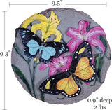 Spoontiques - Garden Décor - Butterfly Stepping Stone - Decorative Stone For Garden