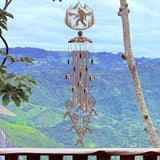 Bigfoot Gifts Wind Chimes - Metal Windchime Sasquatch Yard Decor for Garden Backyard Patio Balcony Indoor Outdoor Art Hanging Decoration Christmas Birthday Gift for Women Mom Grandma Friend