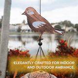 VP Home 32" H Soothing Songbirds Wind Chimes for Outside Unique Songbirds Soothing Windchimes Outdoor Decorations Garden Decor Songbirds Gift for Women, Mom, Grandma, Unisex