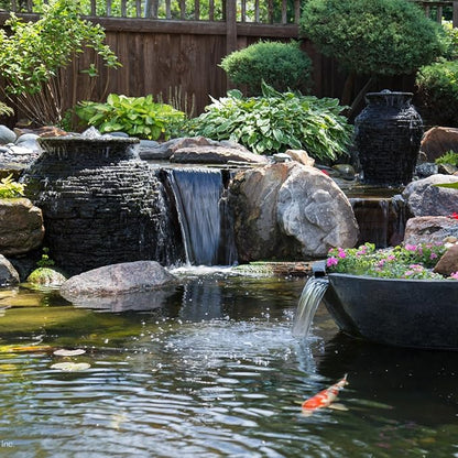 Aquascape Prevent Water Treatment for Fountains, Waterfalls, Rock and Gravel, Prevent White-Scale Buildup, Stains, Foam and Other Unsightly Water Conditions | 4 (32-Ounces)