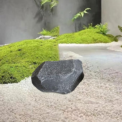 Imitation Rock Landscape Decoration Weather Resistant Sturdy Lightweight Foam Natural Texture Realistic for Yard Lawn Garden, 15x12x10cm