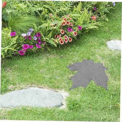 Garden Decoration Maple Stepping Stone Iron Outdoor Walkway Paver for Garden Pathway for Landscaping and Decor