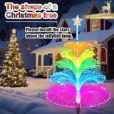 WEITEXS Solar Garden Lights Waterproof 3 Pack 7 Color Changing Outdoor Decorative Rainbow Jellyfish Lights for Outside Yard Pathway Garden Decor Patio Lawn Gifts for Mother's Women