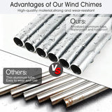 Cardinal Bird Sympathy Wind Chimes, Memorial Wind Chimes for Loss of Loved One Prime, Bereavement/Sympathy/Memorial Gift for Loss of Mother Father Husband Condolence (Silvery)