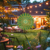 Mandala Gifts for Mom, Moms Wind Spinners, Mother's Day Best Gift for Mom, Mother Birthday Gift from Daughter Son, Love Reminder Gifts for Mother's Day, Garden Decor Gifts for Outside, Green,12in