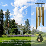 Retirement Gift for Woman Men, 32" Wind Chimes Retirement Gifts, Happy Retirement Gifts for Coworker Colleague Boss Teachers Nurses Friends, Going Away Gifts Retirement Decorations,Green