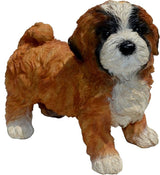 Michael Carr Designs 80090 Lhasa Apso Puppy Diva Statue, Small