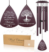 Thank You Gifts for Women Men, Tree of Life Wind Chimes 33.5", Teacher Appreciation Gifts, Thank You Gift for Friends Mentor Boss Teacher Nurse, Appreciation Gift for Coworker Women Men Volunteer