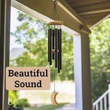 Wind Chimes for Outside - 32" Aluminum & Pine Wood Relaxing Windchimes Outdoors Unique - Large Wind Chime - Memorial Wind Chimes for Loss of Loved One - Memorial Windchimes in Memory of A Loved One