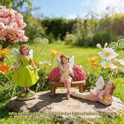 Fairy Figurines, Fairy Garden,Fairy Garden Accessories,Fairies Figurines,Fairy Garden Figurines,Fairies for Fairy Garden,Garden Fairies,mini Fairy Figurines,Fairy Garden Fairies