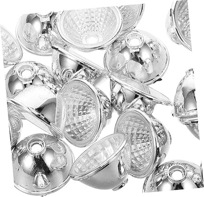 TEHAUX 100pcs Solar Animal Eyes Spotlight Lamp Shade for Outdoor Garden Statues Lifelike Decorative Plastic Lights for Patios and Balconies Create Charming Ambiance Bright Solar-Powered