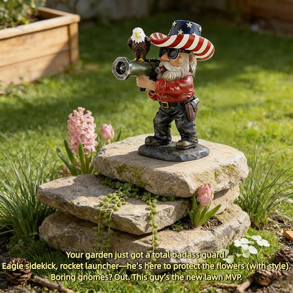 Patriotic Gnomes, 4th of July Gnomes,gnome,Military gnome, Desk Decor for Men,America 250 Merchandise,Veteran Gifts,250th Anniversary,Army Gifts for Men,Memorial Day Decorations