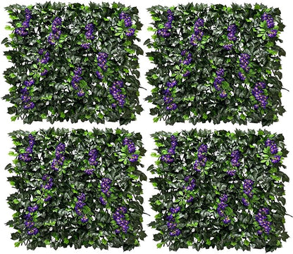 Artificial Expandable Ivy Privacy Fence Screen,Adjustable Size,Dense Leaf Panel,Perfect for Balcony,Garden,Fence Cover and Green Wall Decoration