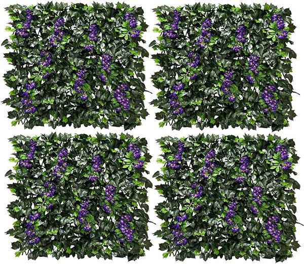 Artificial Expandable Ivy Privacy Fence Screen,Adjustable Size,Dense Leaf Panel,Perfect for Balcony,Garden,Fence Cover and Green Wall Decoration