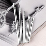 60pcs Wind Chime Tubes for Home Garden Outdoor Hanging Decorations, Tone Empty Tubes with Wind Chime line 150 Yards(5 Different Length)