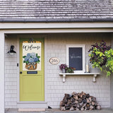 AVOIN colorlife Hydrangea Spring Summer House Flag 28x40 Inch Double Sided Outside, Floral Welcome Yard Outdoor Flag