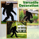 7.4ft Bigfoot Metal Outdoor Decor Big Foot Sasquatch Gifts for Men/Dad/Women, Chimpanzees Silhouette Statues for Yard Art, Garden, Patio, Backyard, Forests, Lawn Decorations(Regular Style)
