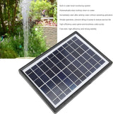Pilipane Solar Fountain Pump with Battery Backup 5000mAh, 7W Solar Bird Bath Fountain with LED Lights, Solar Birdbath Fountain Pump for Pond, Fish Tank，Fountains Garden Decor