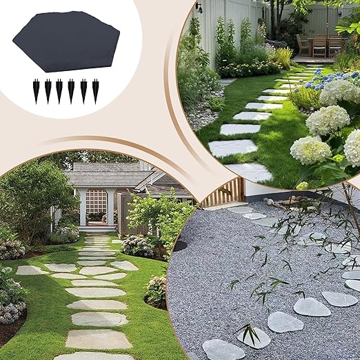 Garden Stepping Stones | Paving Stones Decoration,Decorative Pathway Pavers - for Playground Outdoor Garden Backyard Patio Porch Landscape Pathway Walkway