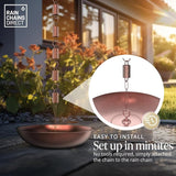 Rain Chains Direct Copper Basin