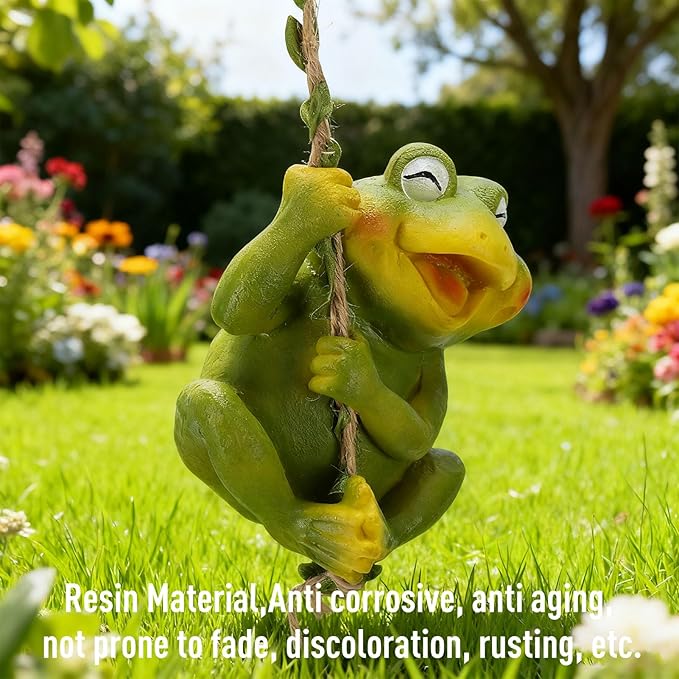 Yosoo Health Gear Garden Statues, Outdoor Decor with Lifelike Details, Cute Figurine for Garden Patio Yard Indoor Decor, Gifts for Women Mom Grandma