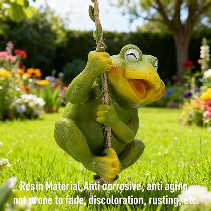 Yosoo Health Gear Garden Statues, Outdoor Decor with Lifelike Details, Cute Figurine for Garden Patio Yard Indoor Decor, Gifts for Women Mom Grandma