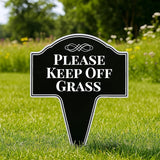 Personalized Aluminum Yard Stake Sign 10x14