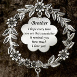 Suncatcher Gifts for Brother,Valentines Birthday Gifts for Brother, Sun Catcher for Christmas Birthday Thanksgiving Valentines Day