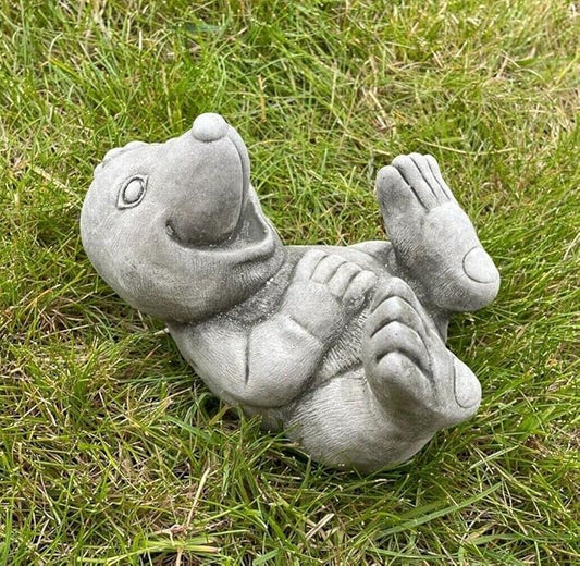 Mole Stone Garden Statue | Outdoor Animal Sculpture Decoration Farm Ornament